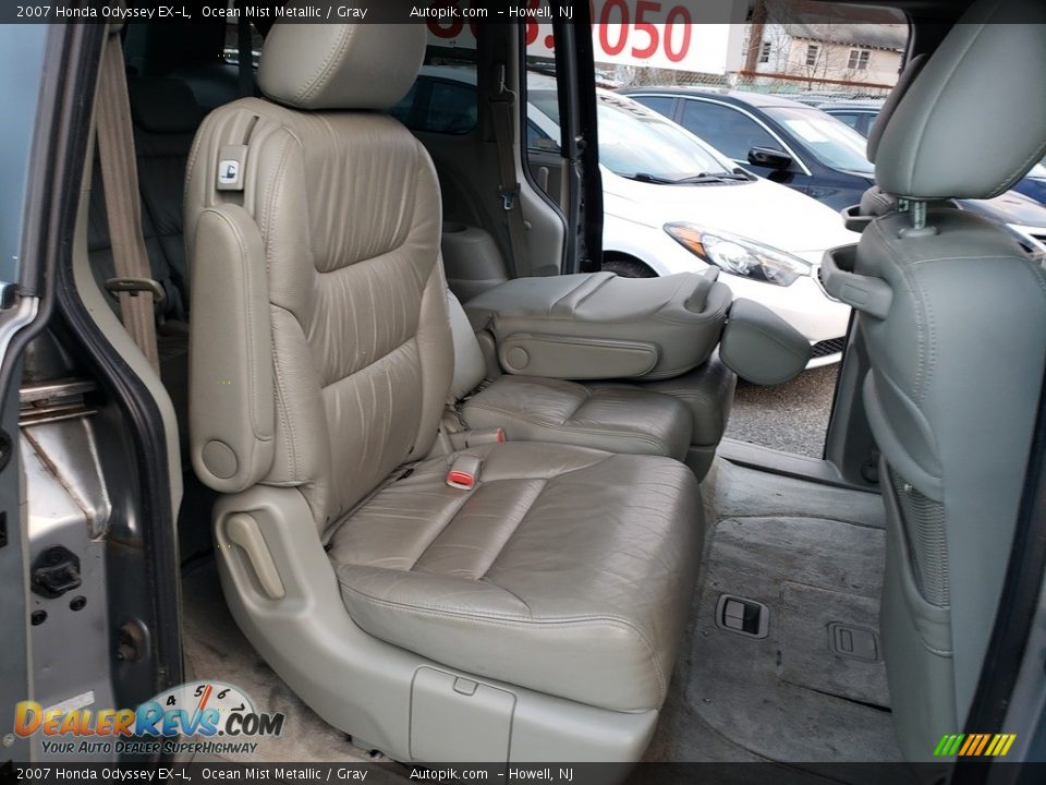 2007 Honda Odyssey EX-L Ocean Mist Metallic / Gray Photo #12