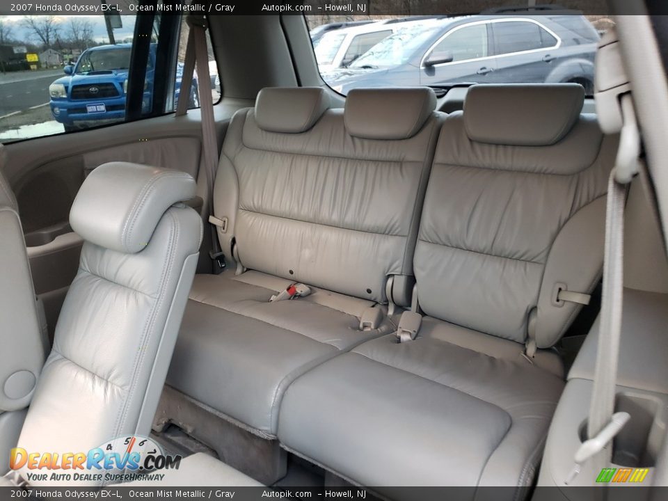 2007 Honda Odyssey EX-L Ocean Mist Metallic / Gray Photo #13