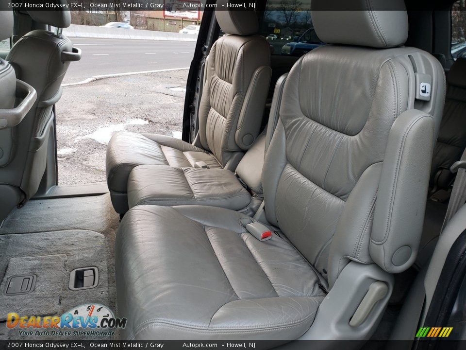 2007 Honda Odyssey EX-L Ocean Mist Metallic / Gray Photo #14