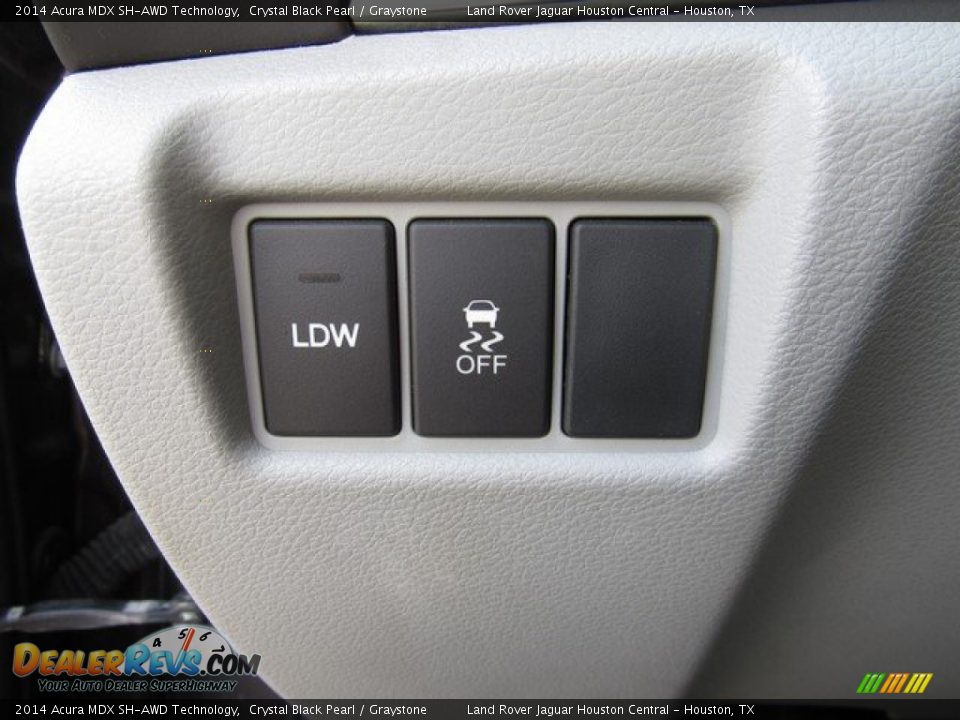 2014 Acura MDX SH-AWD Technology Crystal Black Pearl / Graystone Photo #27