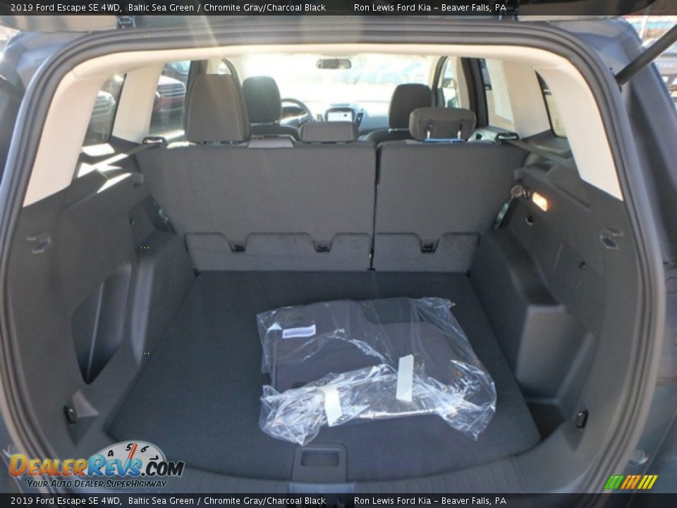 2019 Ford Escape SE 4WD Baltic Sea Green / Chromite Gray/Charcoal Black Photo #3