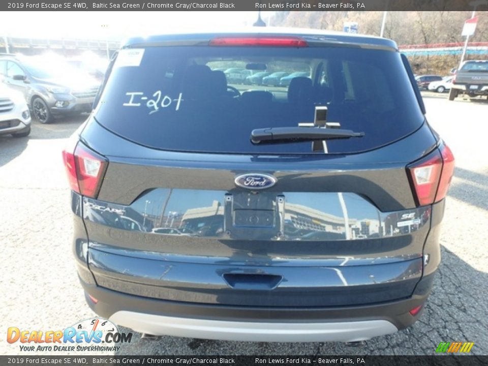 2019 Ford Escape SE 4WD Baltic Sea Green / Chromite Gray/Charcoal Black Photo #4
