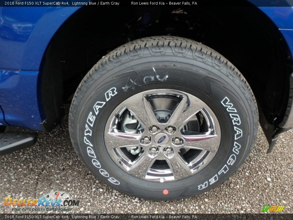 2018 Ford F150 XLT SuperCab 4x4 Wheel Photo #9