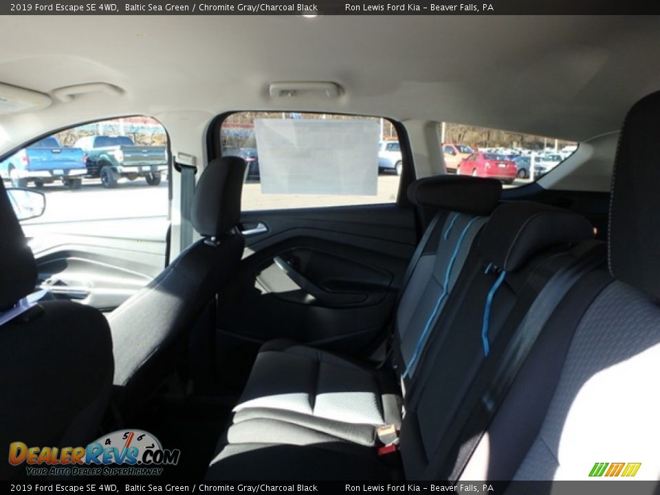 2019 Ford Escape SE 4WD Baltic Sea Green / Chromite Gray/Charcoal Black Photo #12