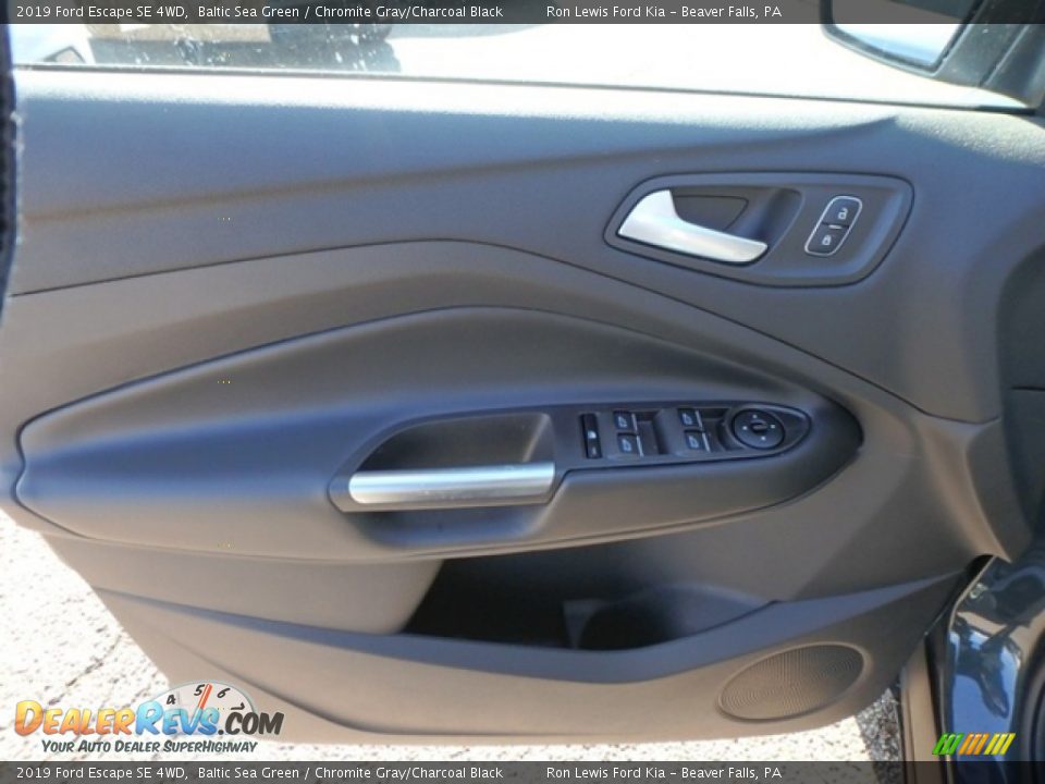 2019 Ford Escape SE 4WD Baltic Sea Green / Chromite Gray/Charcoal Black Photo #14