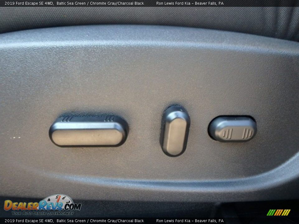 2019 Ford Escape SE 4WD Baltic Sea Green / Chromite Gray/Charcoal Black Photo #15