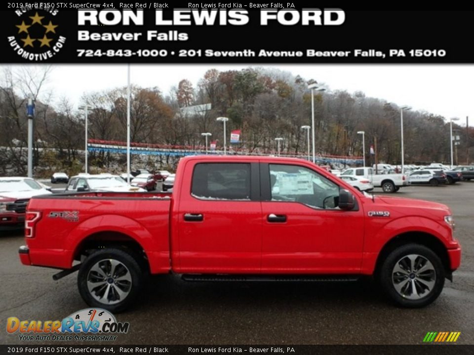 2019 Ford F150 STX SuperCrew 4x4 Race Red / Black Photo #1