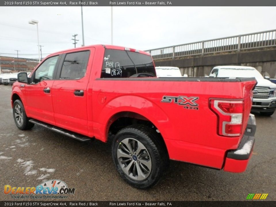 2019 Ford F150 STX SuperCrew 4x4 Race Red / Black Photo #4