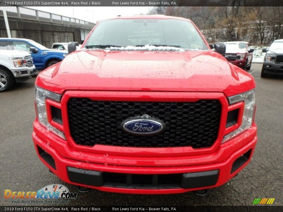 2019 Ford F150 STX SuperCrew 4x4 Race Red / Black Photo #7