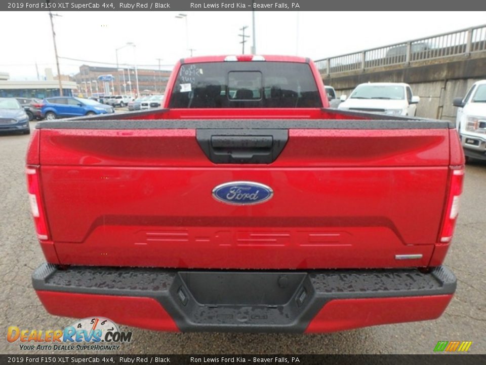 2019 Ford F150 XLT SuperCab 4x4 Ruby Red / Black Photo #3