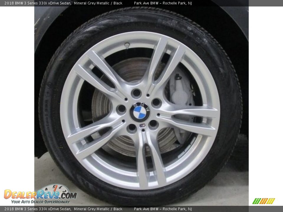 2018 BMW 3 Series 330i xDrive Sedan Mineral Grey Metallic / Black Photo #28