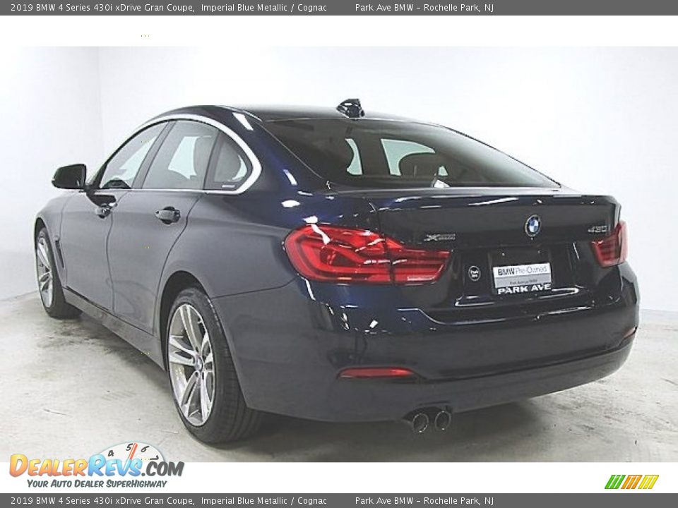 2019 BMW 4 Series 430i xDrive Gran Coupe Imperial Blue Metallic / Cognac Photo #1