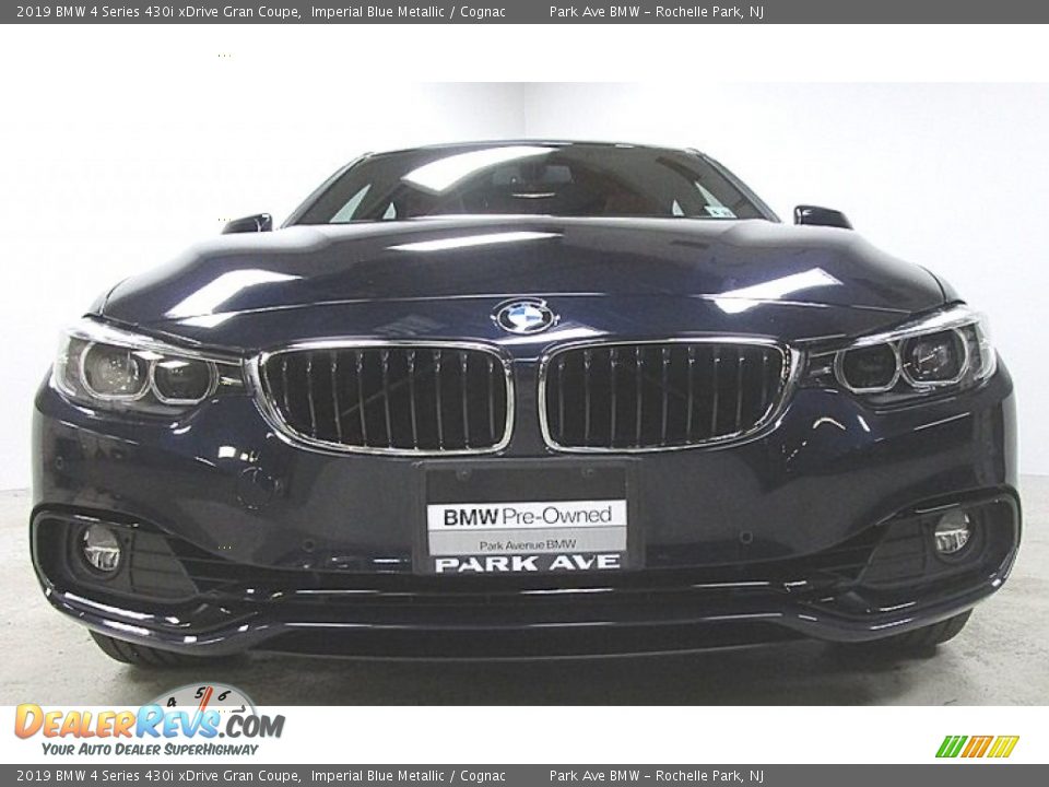 2019 BMW 4 Series 430i xDrive Gran Coupe Imperial Blue Metallic / Cognac Photo #5