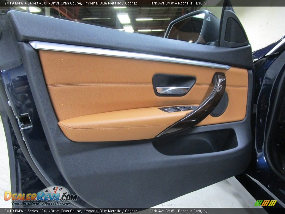 2019 BMW 4 Series 430i xDrive Gran Coupe Imperial Blue Metallic / Cognac Photo #6