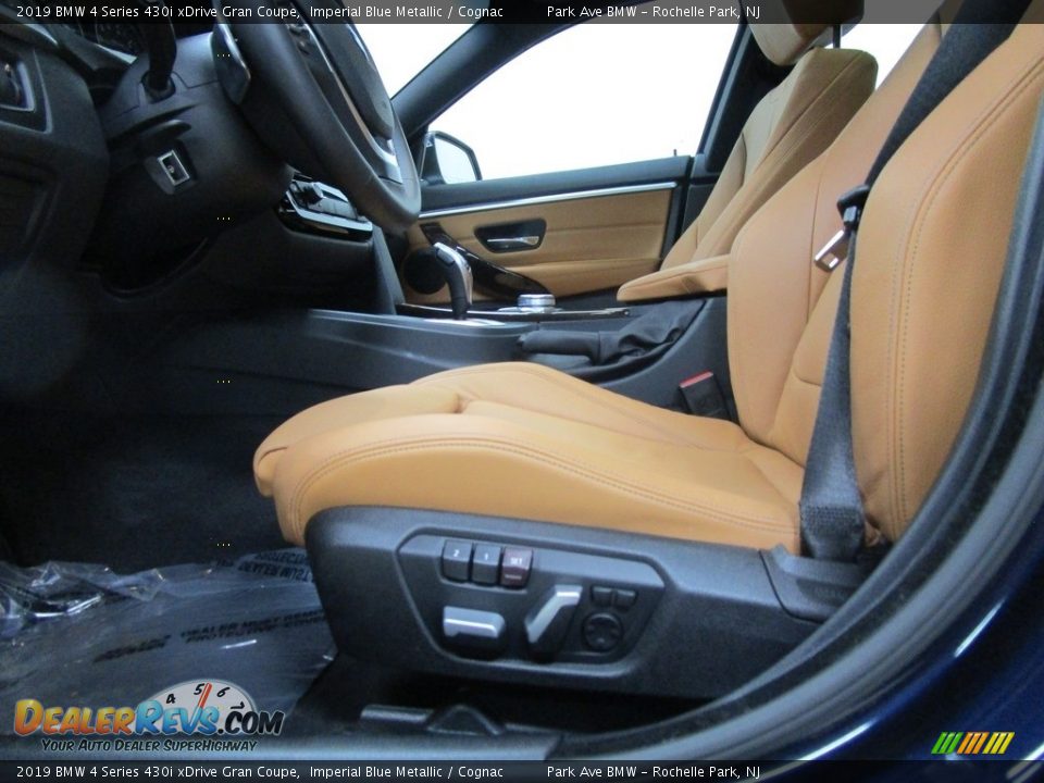 2019 BMW 4 Series 430i xDrive Gran Coupe Imperial Blue Metallic / Cognac Photo #8