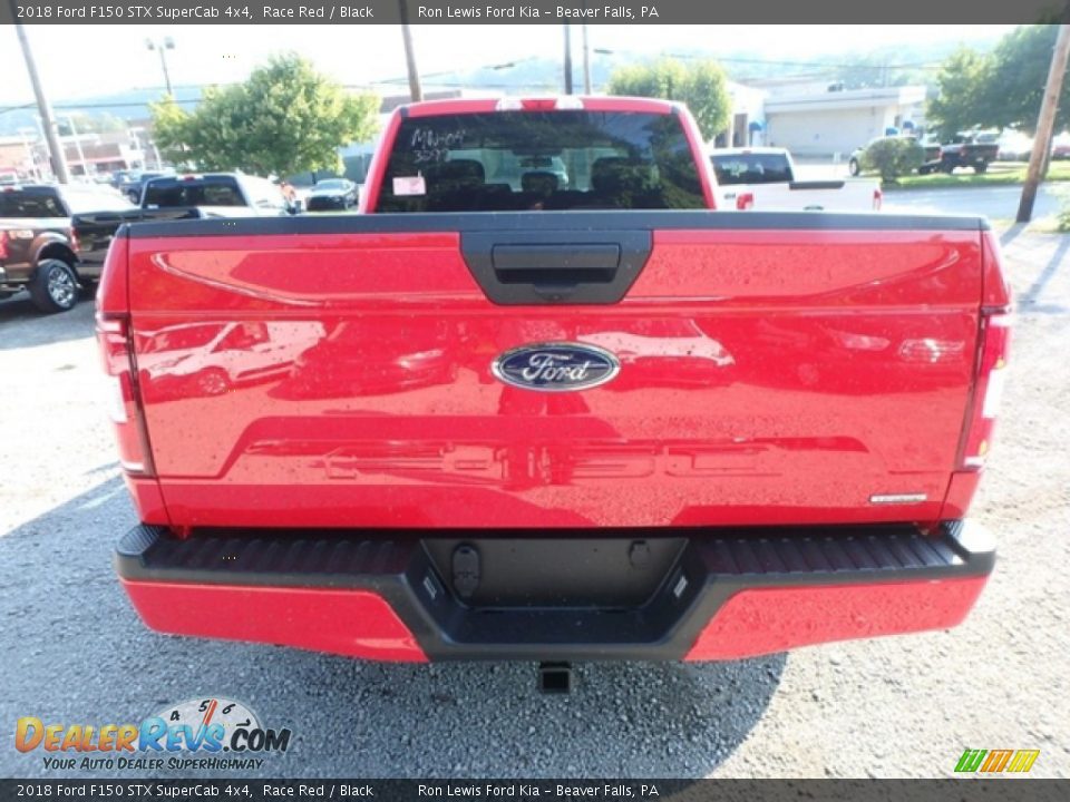 2018 Ford F150 STX SuperCab 4x4 Race Red / Black Photo #3