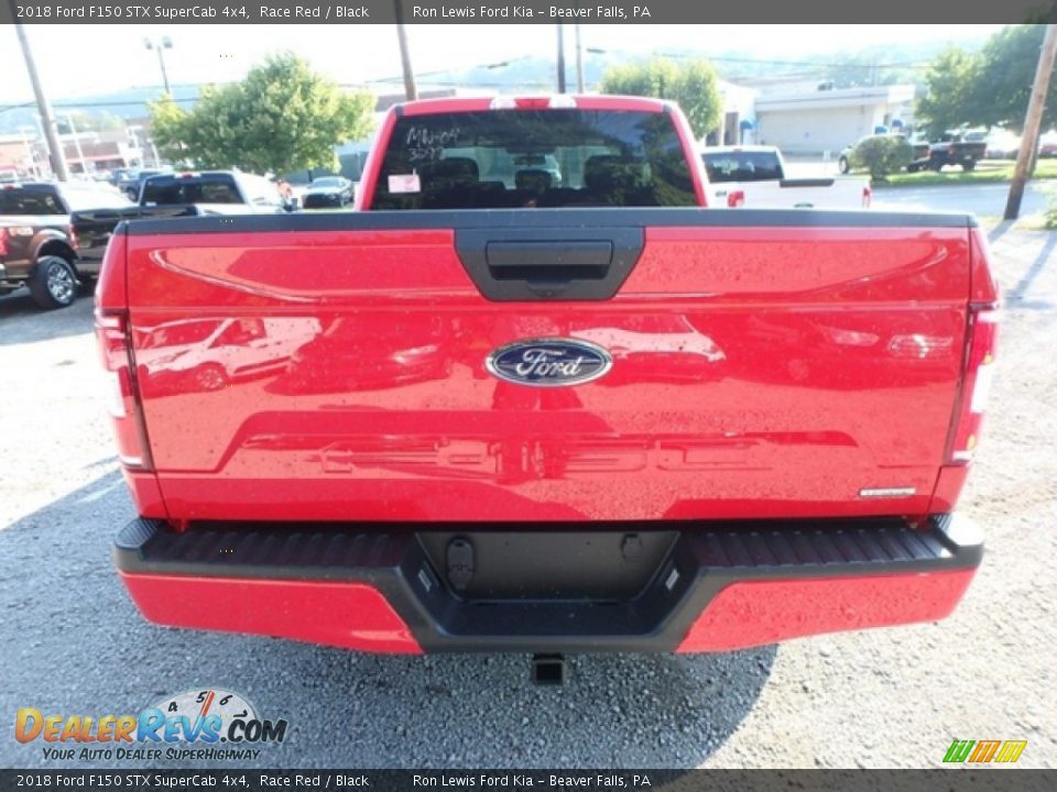 2018 Ford F150 STX SuperCab 4x4 Race Red / Black Photo #3