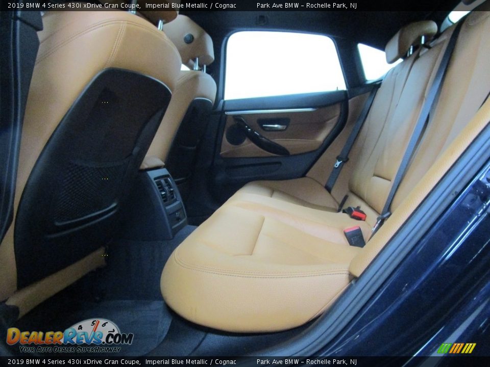 2019 BMW 4 Series 430i xDrive Gran Coupe Imperial Blue Metallic / Cognac Photo #11