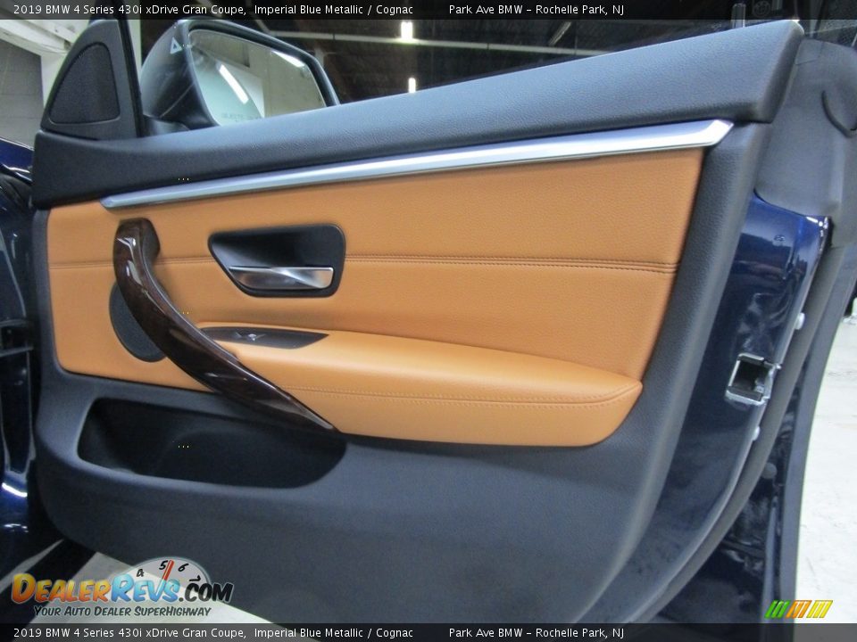 2019 BMW 4 Series 430i xDrive Gran Coupe Imperial Blue Metallic / Cognac Photo #12