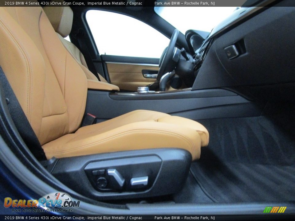 2019 BMW 4 Series 430i xDrive Gran Coupe Imperial Blue Metallic / Cognac Photo #14