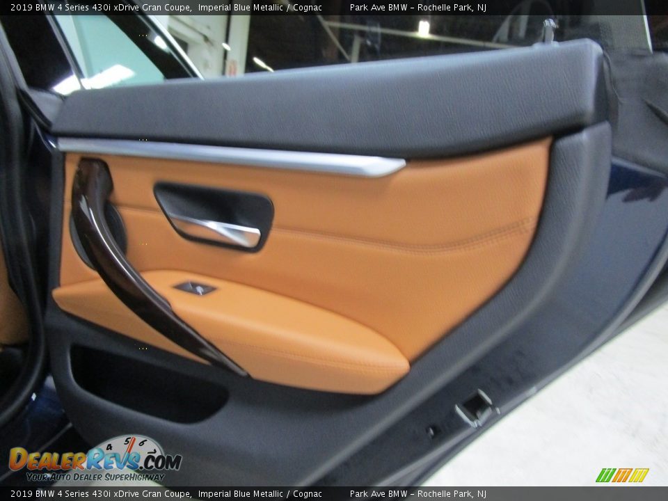 2019 BMW 4 Series 430i xDrive Gran Coupe Imperial Blue Metallic / Cognac Photo #15