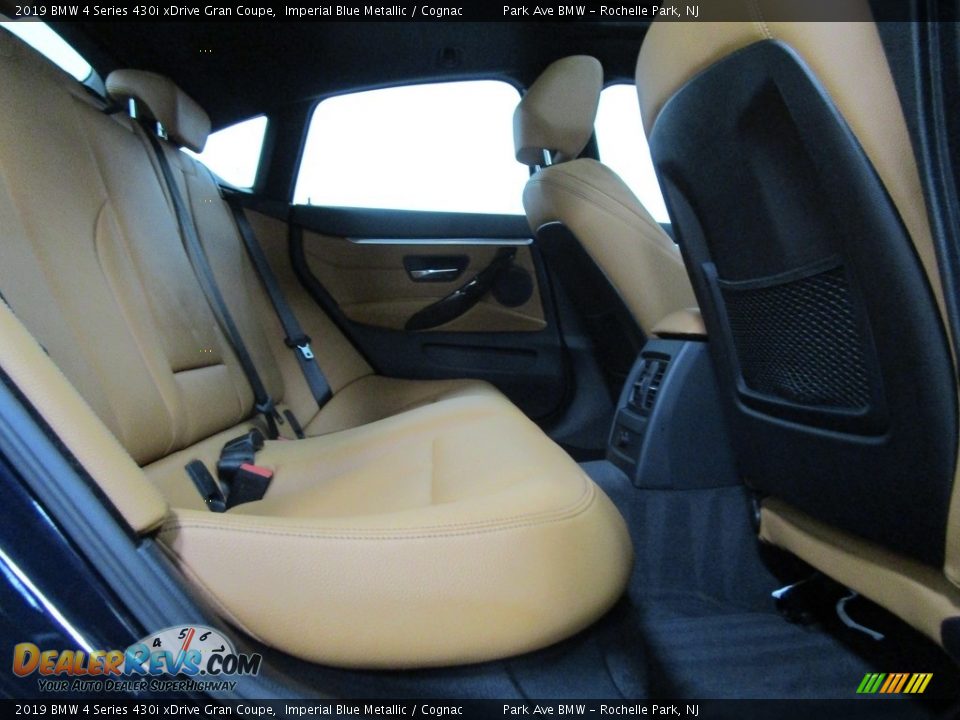 2019 BMW 4 Series 430i xDrive Gran Coupe Imperial Blue Metallic / Cognac Photo #17