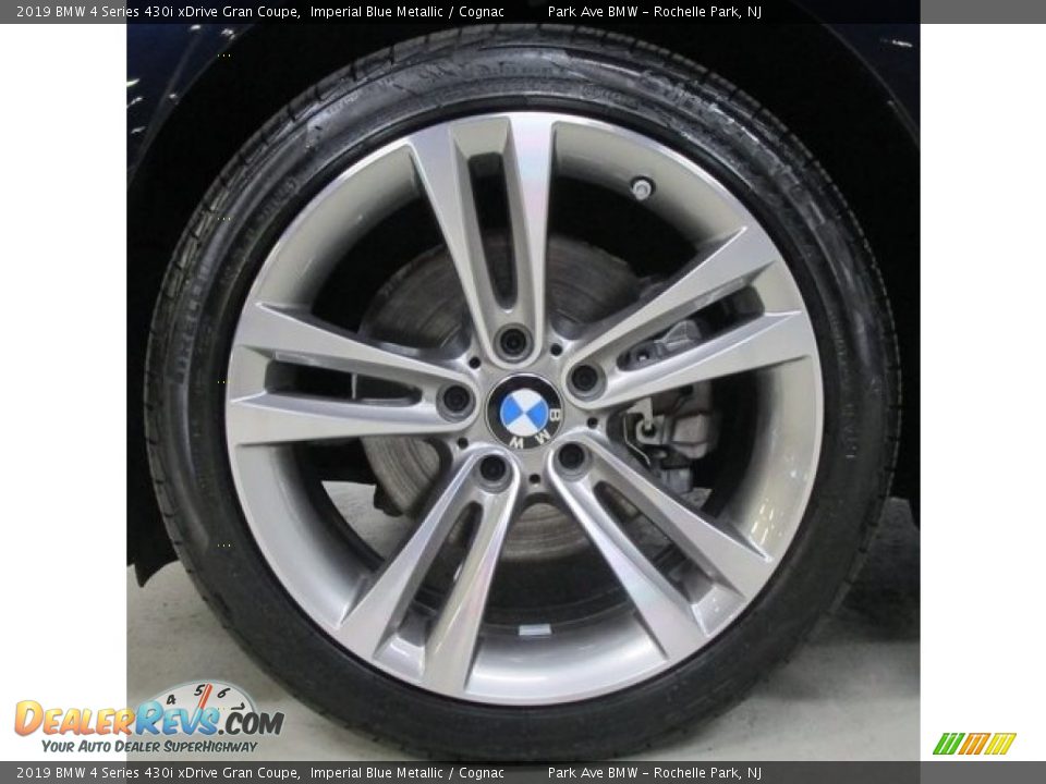 2019 BMW 4 Series 430i xDrive Gran Coupe Imperial Blue Metallic / Cognac Photo #27