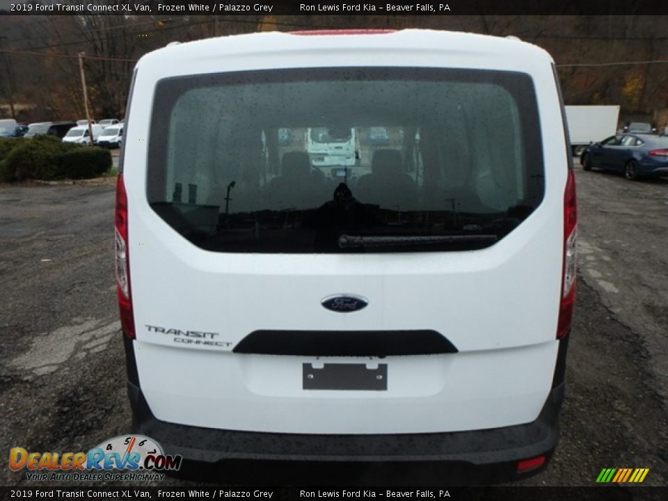 2019 Ford Transit Connect XL Van Frozen White / Palazzo Grey Photo #5