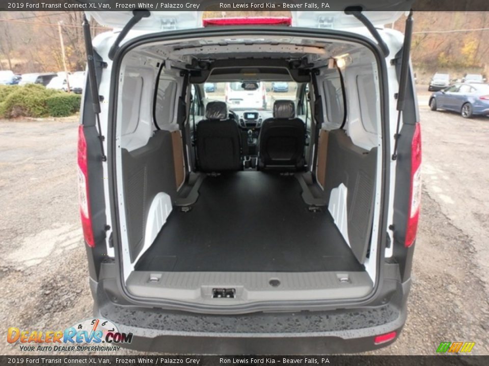 2019 Ford Transit Connect XL Van Frozen White / Palazzo Grey Photo #6