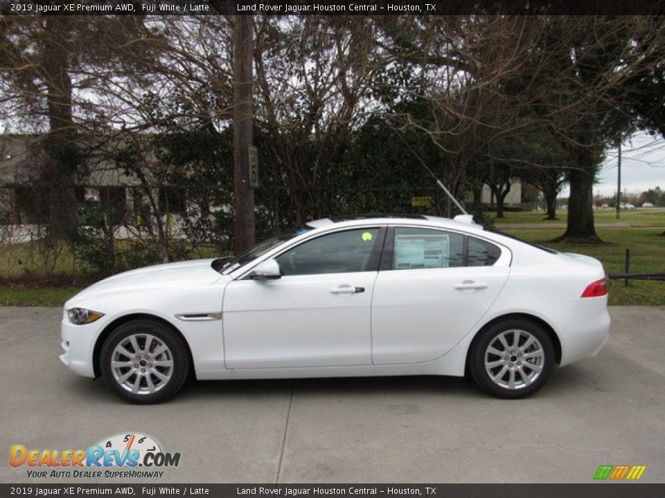 Fuji White 2019 Jaguar XE Premium AWD Photo #11