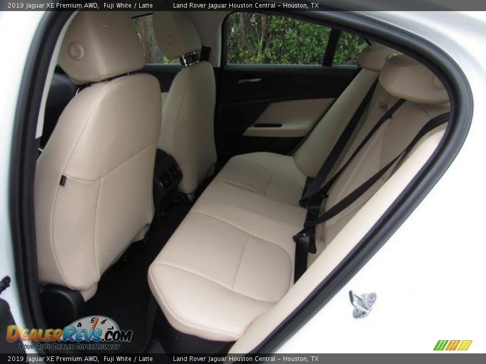 Rear Seat of 2019 Jaguar XE Premium AWD Photo #13