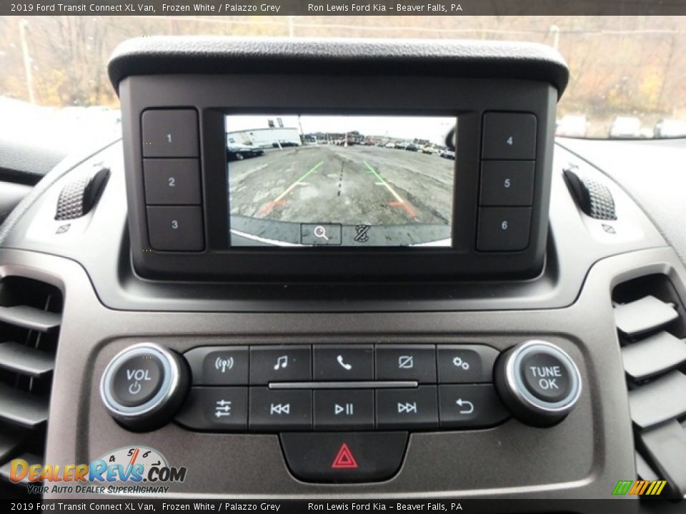 2019 Ford Transit Connect XL Van Frozen White / Palazzo Grey Photo #20