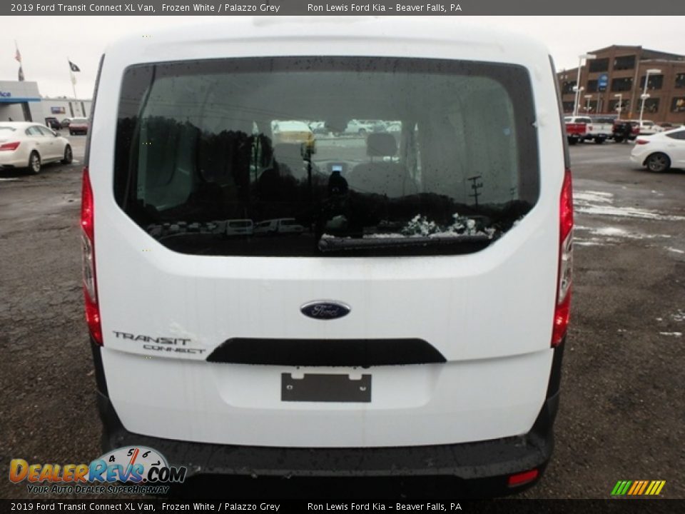 2019 Ford Transit Connect XL Van Frozen White / Palazzo Grey Photo #5