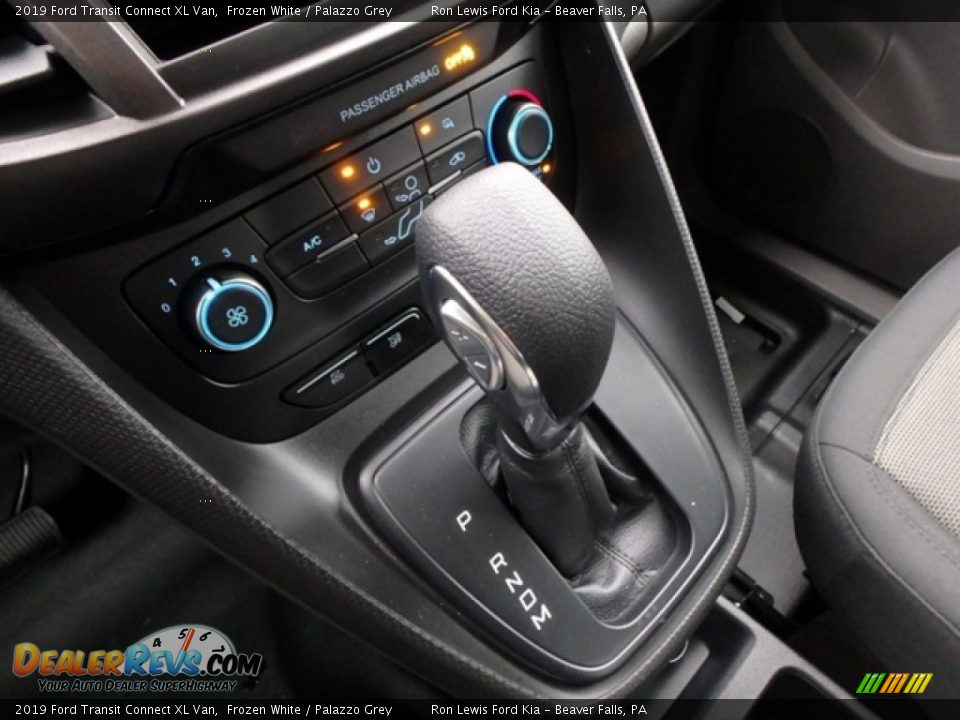 2019 Ford Transit Connect XL Van Frozen White / Palazzo Grey Photo #17