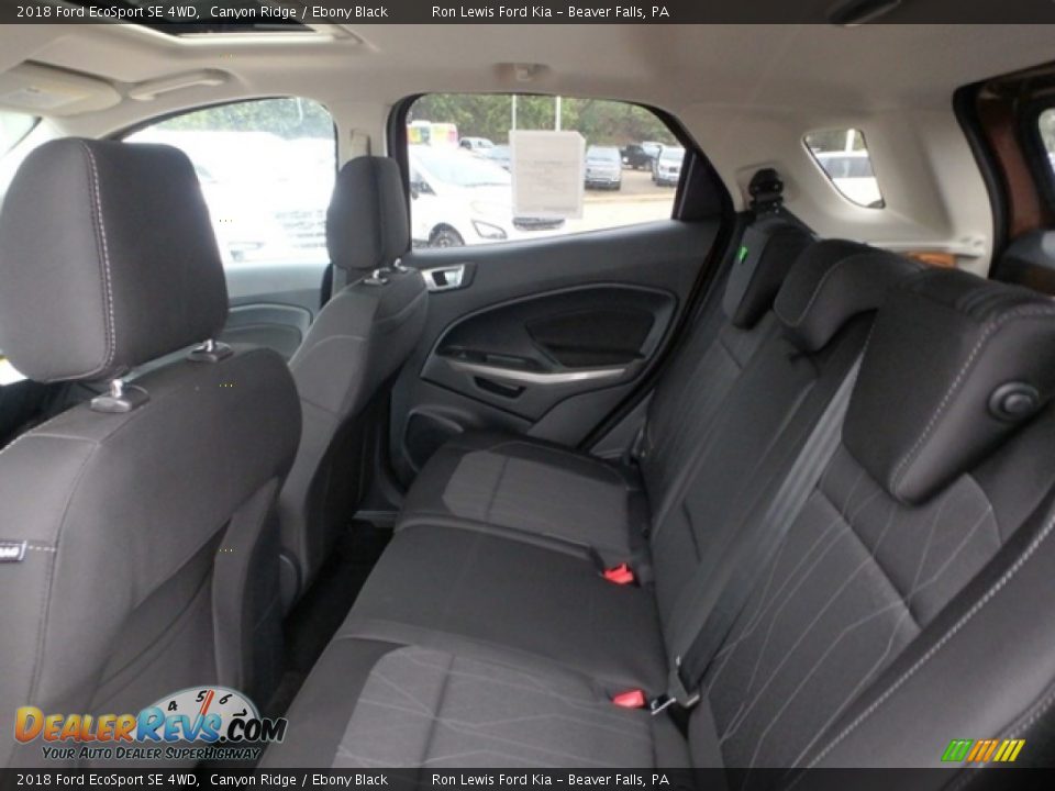 2018 Ford EcoSport SE 4WD Canyon Ridge / Ebony Black Photo #12