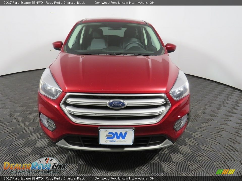 2017 Ford Escape SE 4WD Ruby Red / Charcoal Black Photo #7