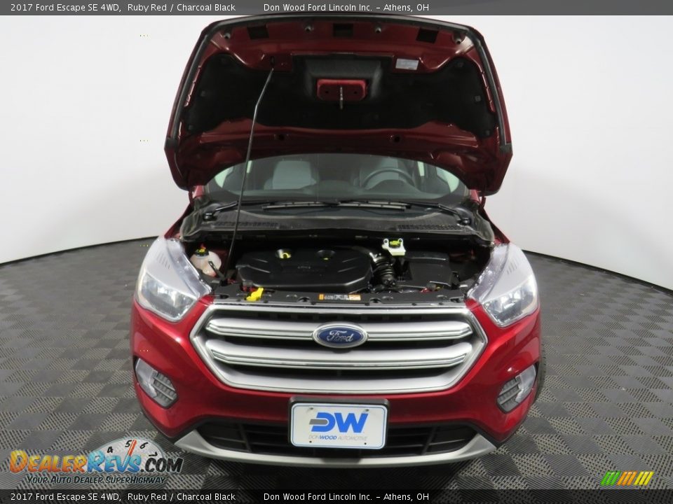 2017 Ford Escape SE 4WD Ruby Red / Charcoal Black Photo #8