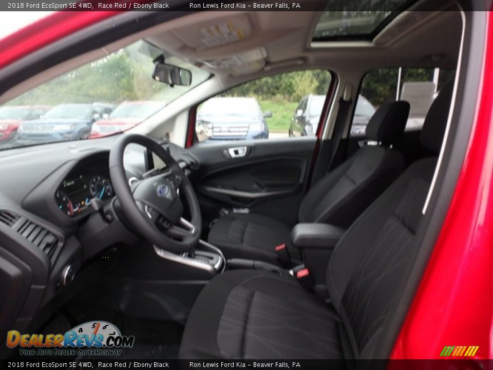 2018 Ford EcoSport SE 4WD Race Red / Ebony Black Photo #11