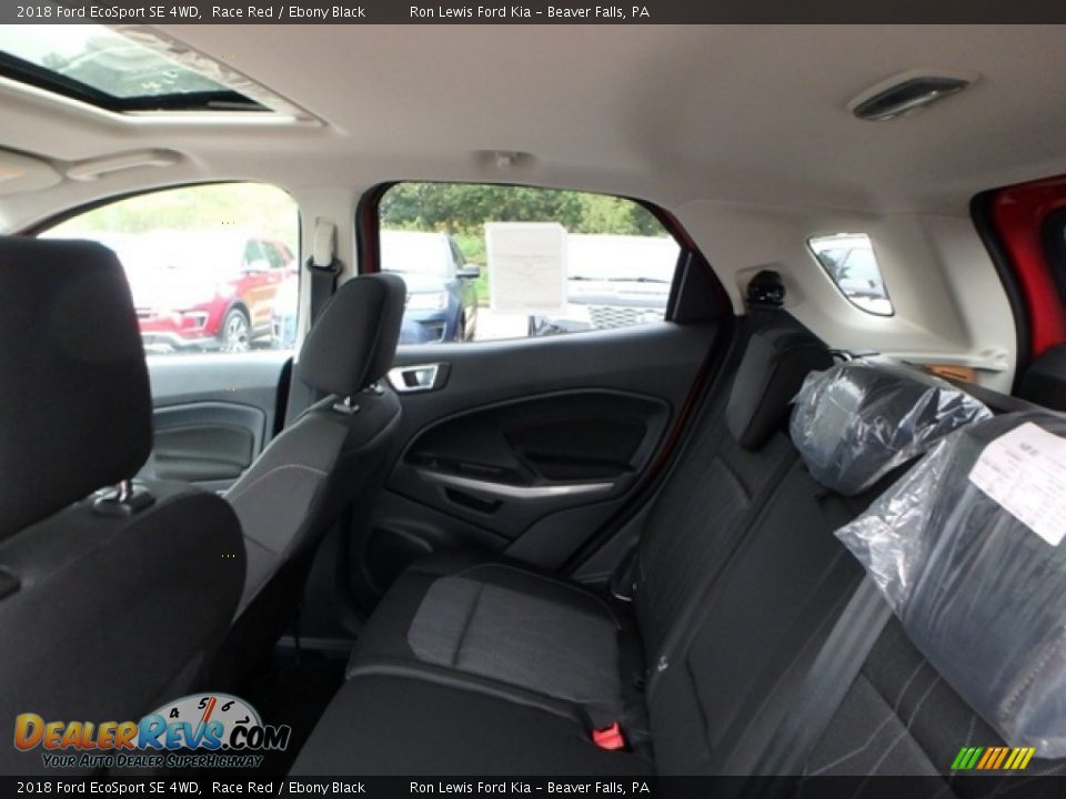 2018 Ford EcoSport SE 4WD Race Red / Ebony Black Photo #12