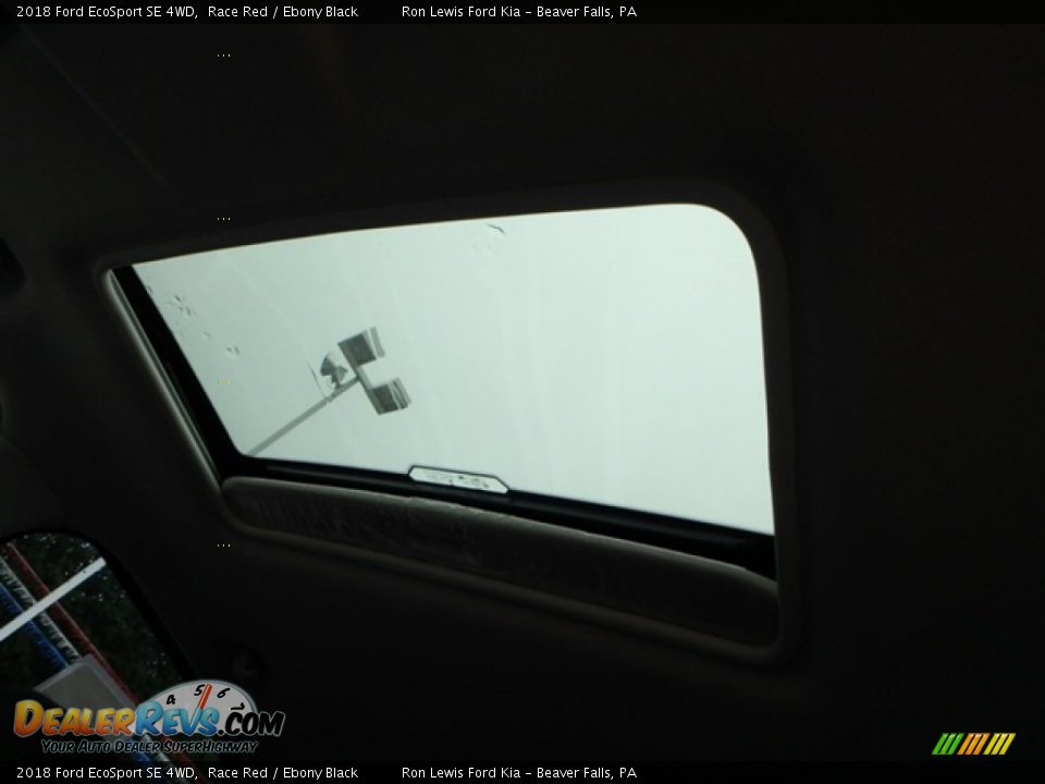 2018 Ford EcoSport SE 4WD Race Red / Ebony Black Photo #17