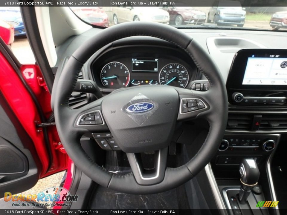 2018 Ford EcoSport SE 4WD Race Red / Ebony Black Photo #18
