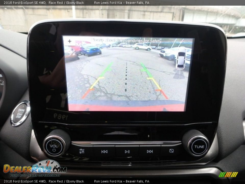 2018 Ford EcoSport SE 4WD Race Red / Ebony Black Photo #19