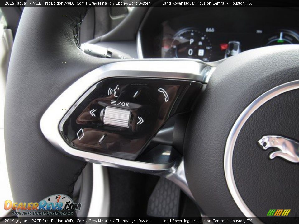 2019 Jaguar I-PACE First Edition AWD Steering Wheel Photo #27