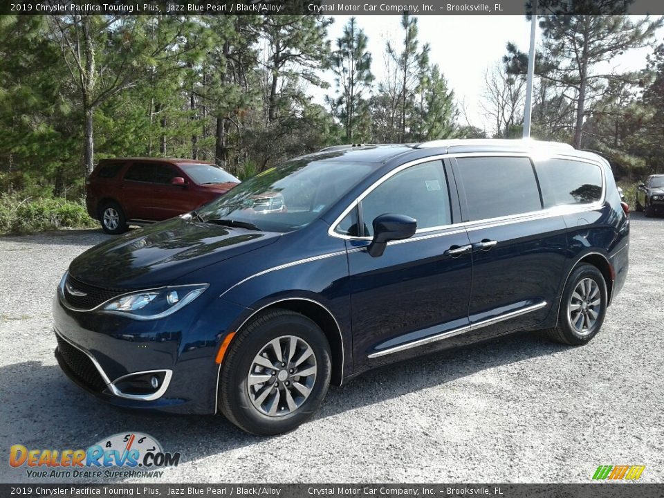 2019 Chrysler Pacifica Touring L Plus Jazz Blue Pearl / Black/Alloy Photo #1