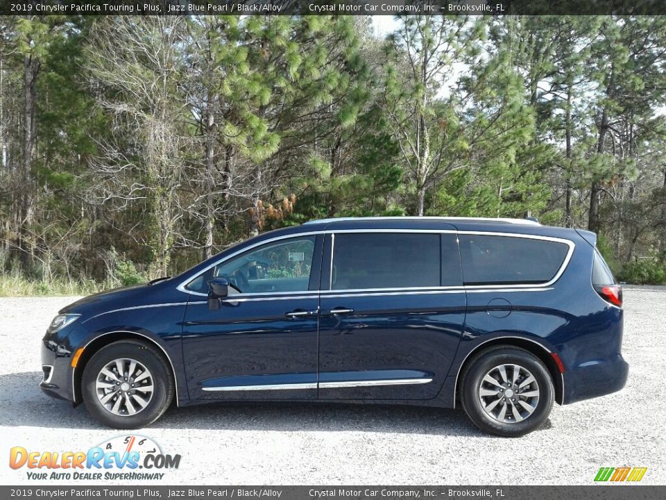2019 Chrysler Pacifica Touring L Plus Jazz Blue Pearl / Black/Alloy Photo #2