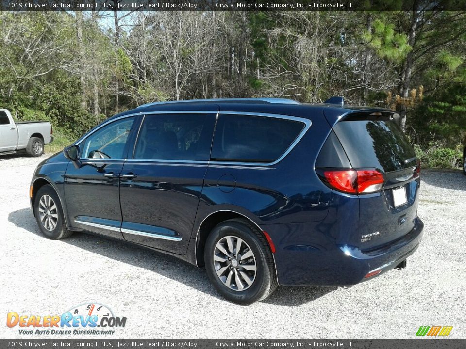 2019 Chrysler Pacifica Touring L Plus Jazz Blue Pearl / Black/Alloy Photo #3