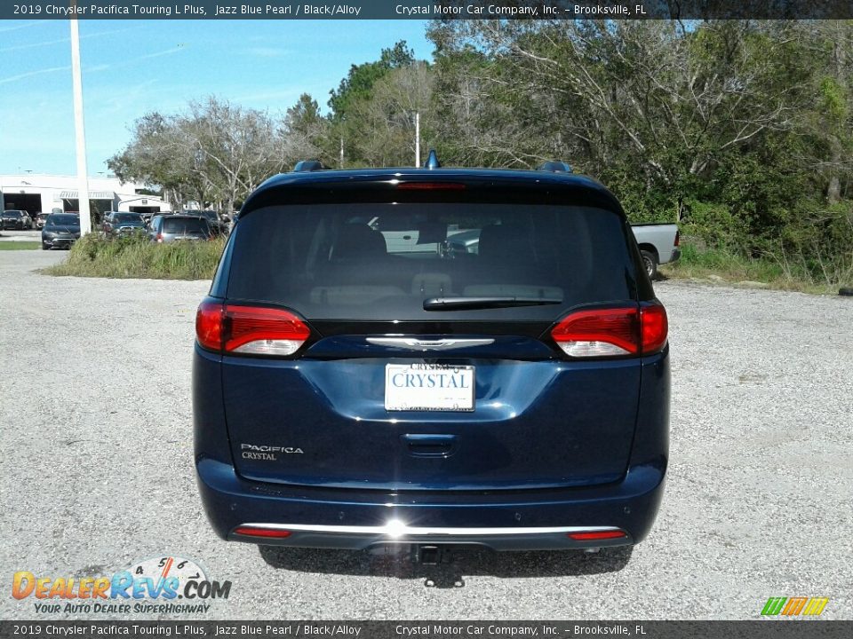 2019 Chrysler Pacifica Touring L Plus Jazz Blue Pearl / Black/Alloy Photo #4