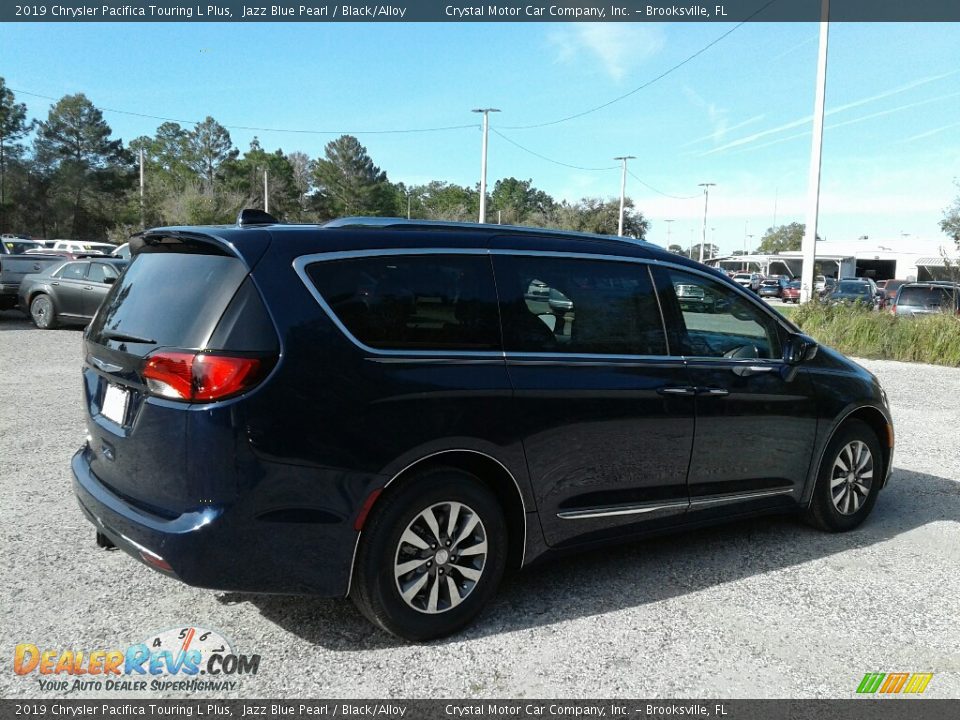 2019 Chrysler Pacifica Touring L Plus Jazz Blue Pearl / Black/Alloy Photo #5
