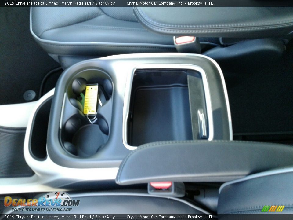 2019 Chrysler Pacifica Limited Velvet Red Pearl / Black/Alloy Photo #19