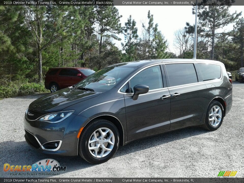 2019 Chrysler Pacifica Touring Plus Granite Crystal Metallic / Black/Alloy Photo #1